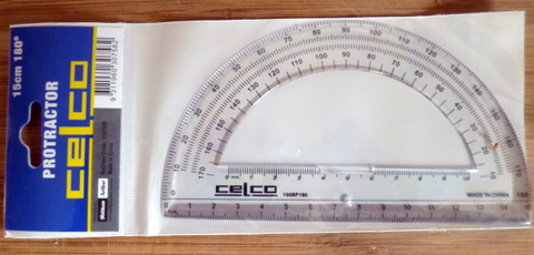 The protractor I Bought