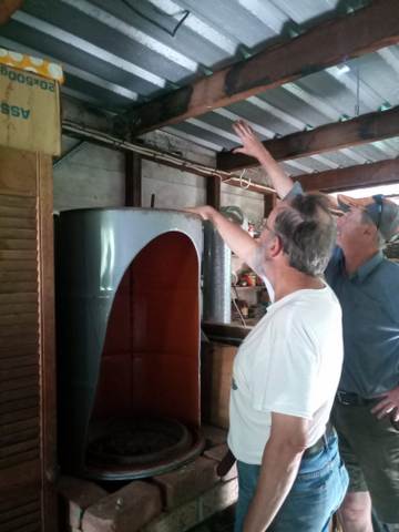 Working out how to run the flue