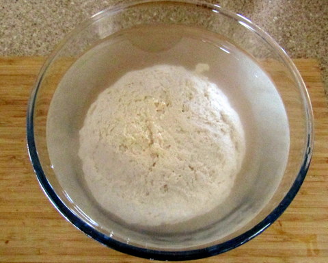 Dough ball soaking