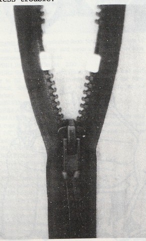 Modifying the zipper for length Modifying the zipper for length