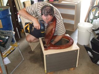 Manufacturing the toilet