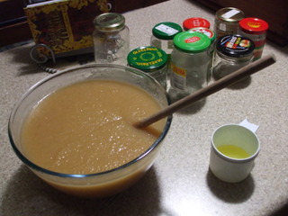 Three litres of Apple Sauce!