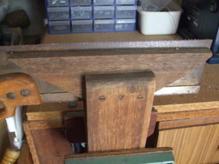 The Jig in Use - From the Front