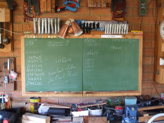 Main tool cupboard - closed