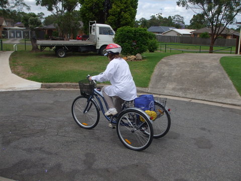 A trike is easier if your balance is a bit dodgy