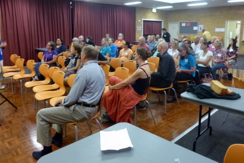 The meeting is in session