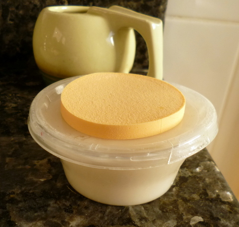 Set up in the bathroom