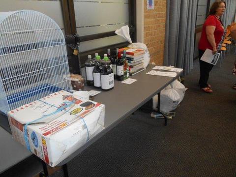 The Prize table The Prize table