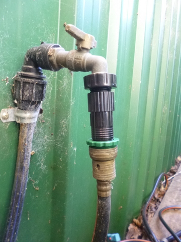 Pressure reducer in place