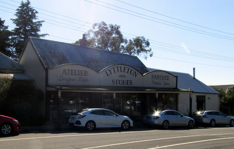 Lyttleton Stores - The outside!