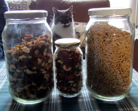 The bits and pieces I add to the rolled oats