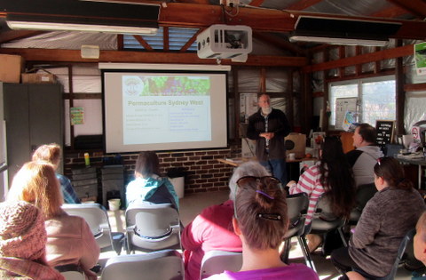 Running a citrus workshop for Blacktown Council ar Grantham