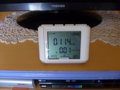 240volt electicity supply monitoring gauge