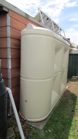 3,000 litre tank