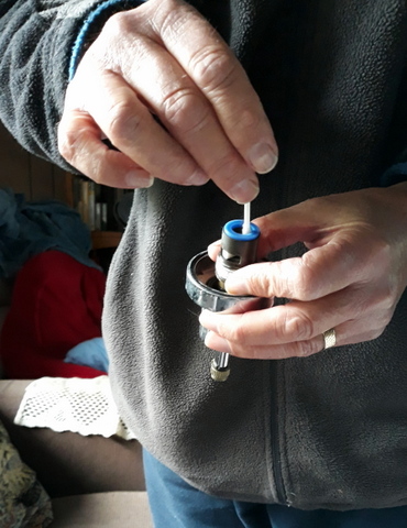 Applying the Vaseline