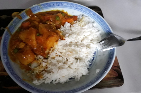 and a stunningly presented plate of food! (It tasted great!)