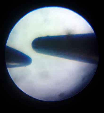 LHS Standard Pin, RHS ballpoint pin