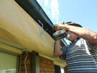 Fixing it to the fascia