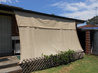 Our New Sun Protection in Place