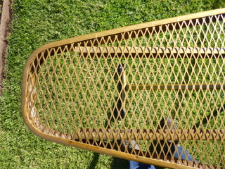 Detail of mesh surface