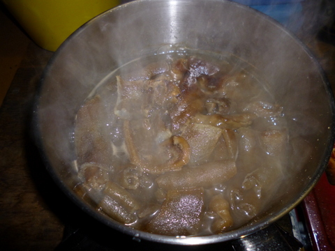 Well and truly cooking, and very fragrant!