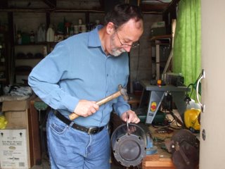 Punching Holes in the Plastic Pot Punching Holes in the Plastic Pot