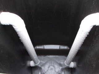 Poo's eye view of the wheelie bin