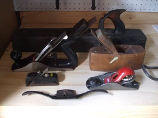 Planes and a spokeshave