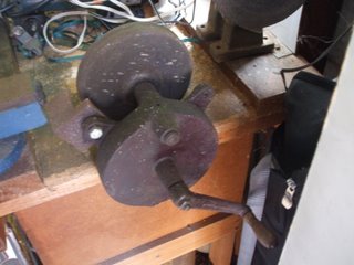 A hand powered Grinder is a Handy Thing!