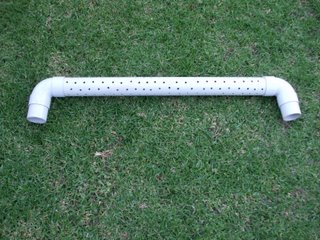 PVC ventilation pipes