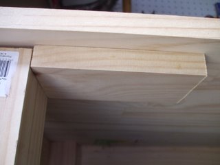 Mounting Block Screwed into Place